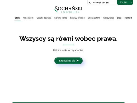 Sochanski.com - obsługa prawna firm