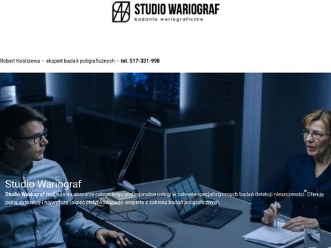 Studiowariograf.pl - badania wariografem