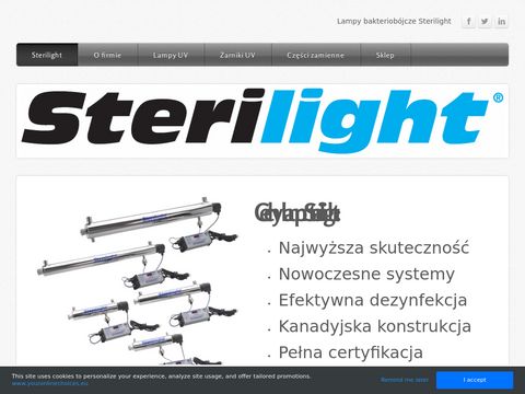 Sterilight - nowoczesne lampy bakteriobójcze