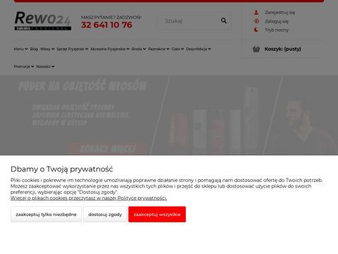 Rewo24.pl - tania hurtownia fryzjerska online