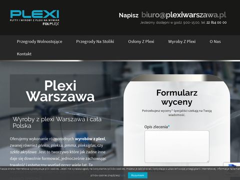 Plexiwarszawa.pl - wyroby