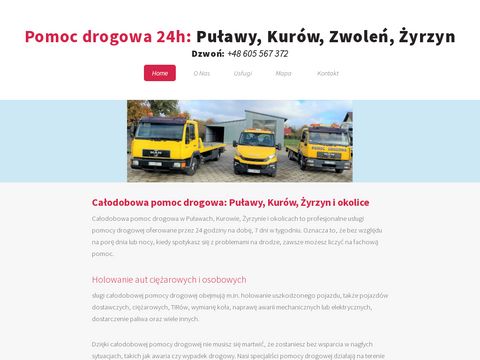 Pomoc-drogowa.pulawy.pl - dowóz paliwa