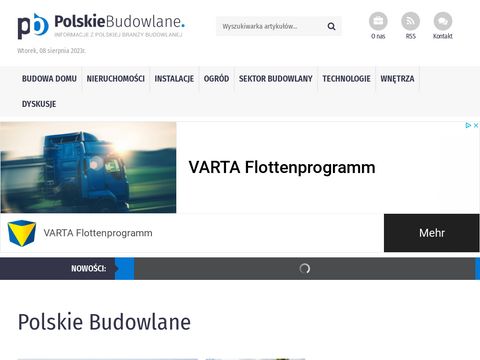 Polskiebudowlane.pl - największy portal budowlany