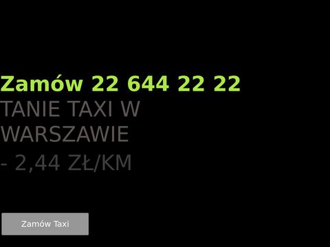 Eko Taxi Warszawa