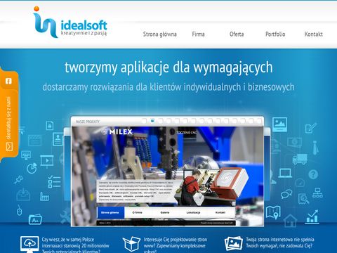 Idealsoft - usługi informatyczne