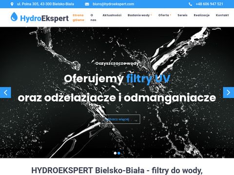 Hydroekspert.com odmanganianie wody Bielsko