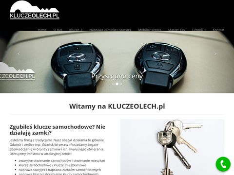 Kluczeolech.pl - awaryjne otwieranie Gdańsk