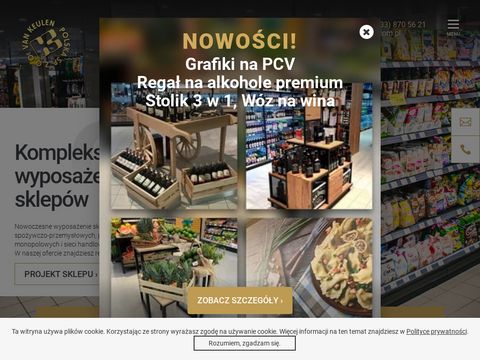 Keulen.com.pl - projektowanie sklepów spożywczych