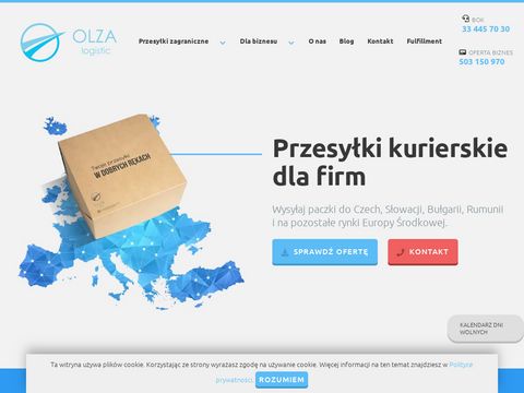 Olzalogistic.com - paczki do Czech