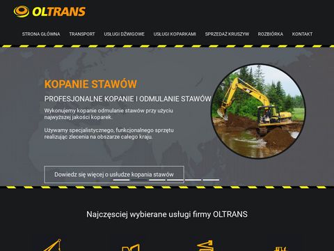 Koparka Iława - Oltrans