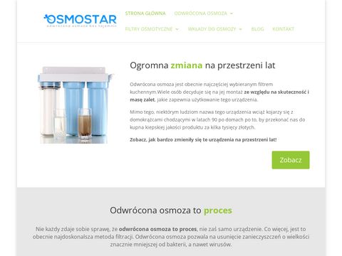 Osmostar.pl - kuchenne filtry do wody