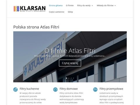 Atlas Filtri - oficjalna strona