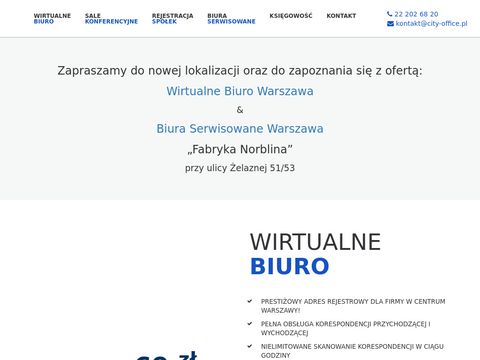Wirtualne biuro Warszawa