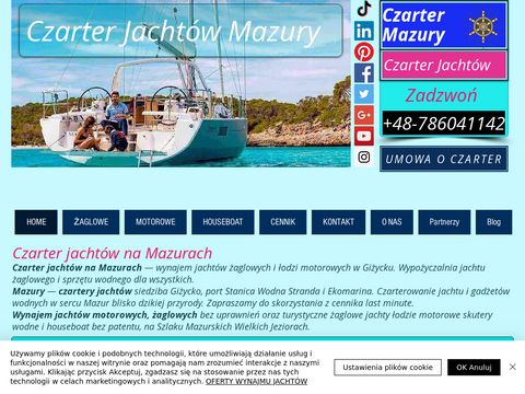Czarter-mazury.com - jachtów