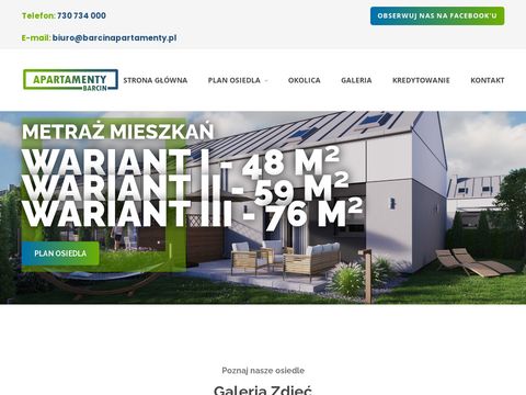 Barcinapartamenty.pl - mieszkania na sprzedaż