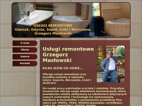 Usługi remontowe - Grzegorz Masłowski