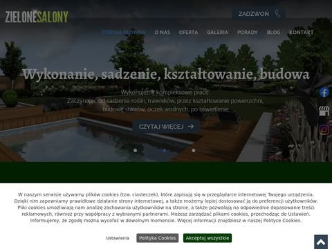 Zakładanie ogrodów Łódź - zielonesalony.pl