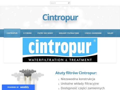 Filtry Cintropur - katalog produktów