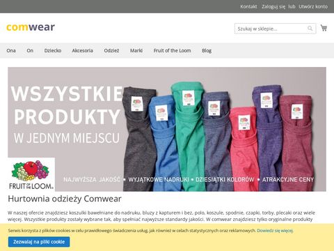 Comwear.pl - hurtownia odzieży damskiej