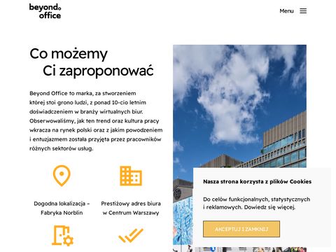 Beyondoffice.pl - wirtualne biura Warszawa