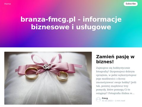 Branza-fmcg.pl wiadomości z branży retail