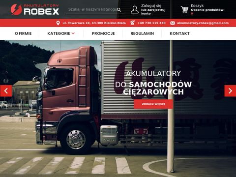 Akumulatory-robex.pl do aut Bielsko