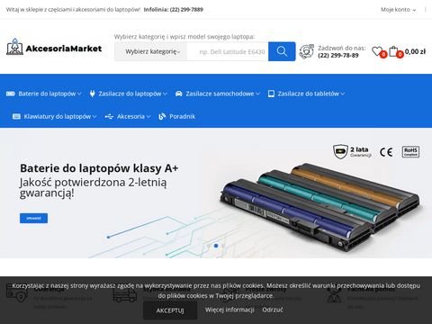 AkcesoriaMarket.pl - baterie do laptopów sklep