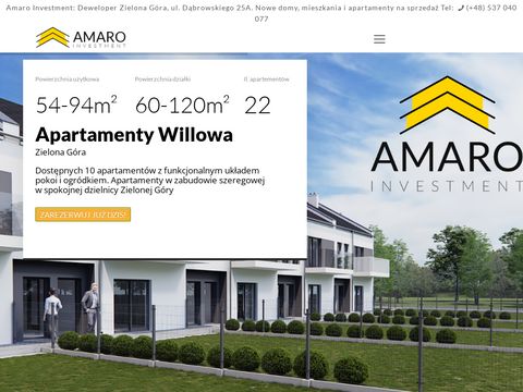 Amaro Investment - domy i mieszkania