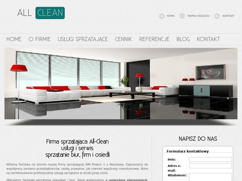 All-clean.pl - sprzątanie mieszkania Warszawa