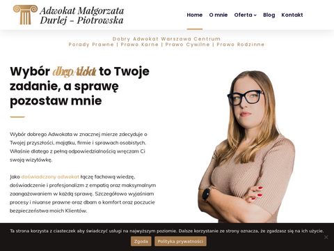 Adwokatmdp.pl - doświadczony adwokat Warszawa