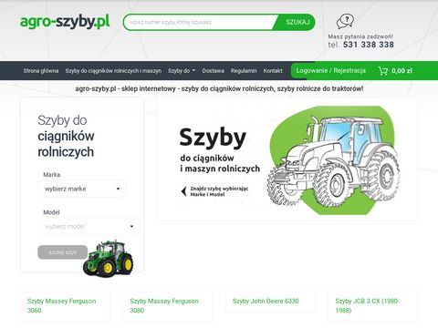 Agro-szyby.pl - do ciągników rolniczych