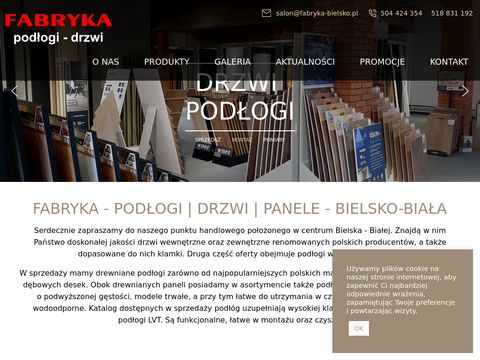 Fabryka-bielsko.pl - salon drzwi i podłóg