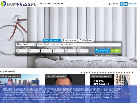 Dompress.pl - mieszkania na sprzedaż