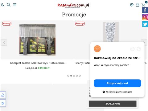 Kasandra.com.pl - firanki do kuchni