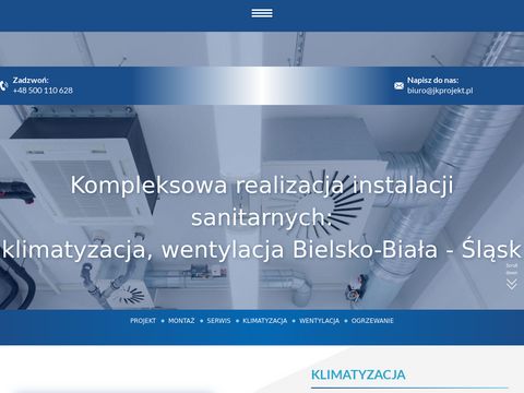 Jkprojekt.pl montaż wentylacji Bielsko