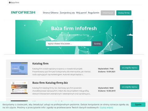 Baza firm Infofresh.pl