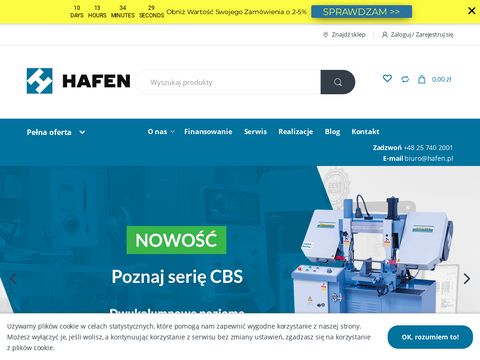 Hafen.pl - szlifierki do płaszczyzn bernardo