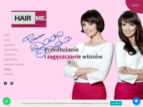 Hairme.pl - akcesoria do przedłużania włosów