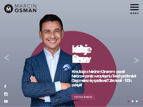 Marcin Osman - szkolenia managerskie