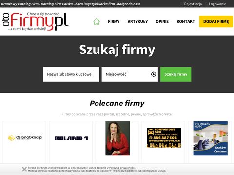 Otofirmy.pl - branżowy katalog firm