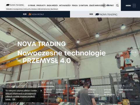 Nova-trading.com - wycinanie wodą