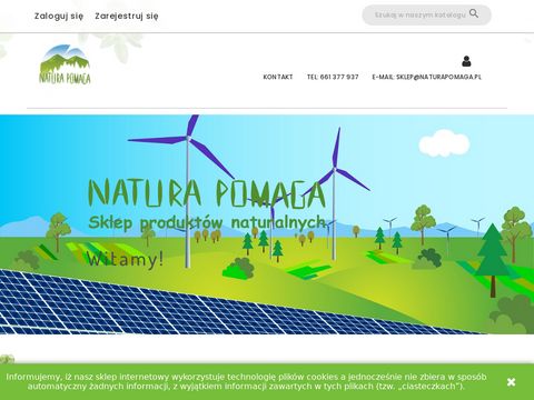 NaturaPomaga.pl internetowy sklep z ziołami