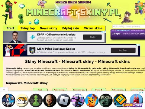 Darmowe skiny Minecraft