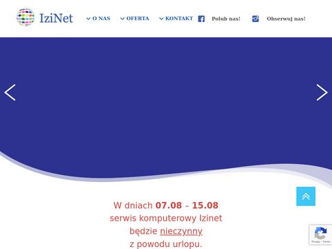 Izinet.eu - serwis komputerowy Warszawa