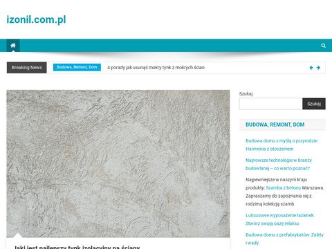 Izonil.com.pl - tynk sanitarny