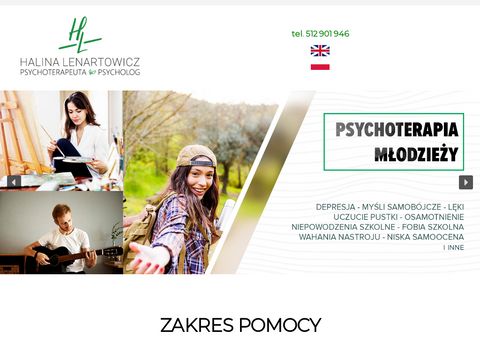 Halinalenartowicz.pl gabinet psychologiczny