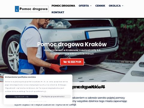 Holowaniekrakow.pl pomoc drogowa