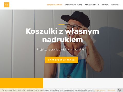 Kreator-nadruku.pl koszulki z własnym nadrukiem