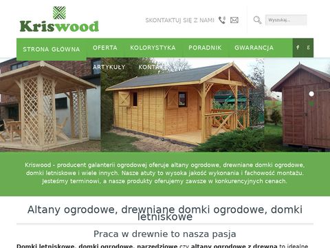 Kriswood.pl - galanteria ogrodowa dla Ciebie