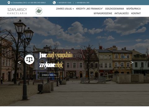 Kancelariaszaflarscy.pl pomoc prawna frankowiczom